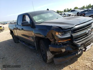 2018 Chevrolet Silverado 1500 LT with VIN 1GCVKREC9JZ375907, listed as a Copart auction lot 57778223 with 0 mi miles and Salvage Title. Bid and sale history available at carsss.com. Image 4.