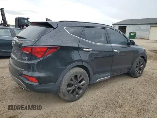 2017 Hyundai Santa Fe Ultimate with VIN 5XYZWDLA2HG450918, listed as a Copart auction lot 64413195 with 130,500 mi miles and Clean title. Bid and sale history available at DreamBid. Image 3.