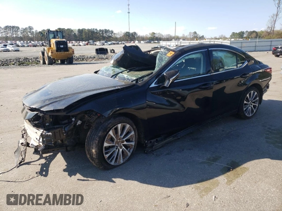 2019 Lexus ES 350 with VIN 58ABZ1B17KU013323, listed as a Copart auction lot 50030205 with 82,549 mi miles and Salvage Title. Bid and sale history available at DreamBid. Image 1.