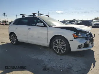 2012 Audi A3 2.0 TDI Premium with VIN WAUBJAFM5CA019709, listed as a Copart auction lot 73855374 with 78,247 mi miles and Salvage Title. Bid and sale history available at carsss.com. Image 4.