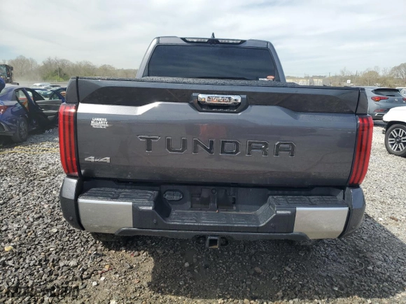 2023 Toyota Tundra 4WD Limited with VIN 5TFJA5DB5PX128164, listed as a Copart auction lot 50194805 with 32,641 mi miles and Salvage Title. Bid and sale history available at carsss.com. Image 6.