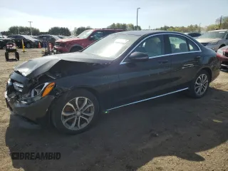 2016 Mercedes-Benz C 300 Luxury with VIN 55SWF4KB2GU110783, listed as a Copart auction lot 55200175 with 137,555 mi miles and Clean Title. Bid and sale history available at carsss.com. Image 1.