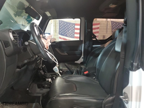 2018 Jeep Wrangler JK Sport S with VIN 1C4AJWAG6JL860324, listed as a Copart auction lot 39529993 with NaN miles and Salvage Title. Bid and sale history available at carsss.com. Image 7.