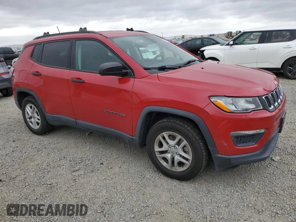 2017 Jeep Compass Sport с VIN 3C4NJCAB0HT652247, выставлен на аукционе Copart как лот 56040135 с пробегом 134 242 миль миль и Чистый • Clean title. История ставок и продаж доступна на DreamBid. Изображение 4.
