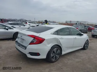 2018 Honda Civic Sedan EX-T with VIN JHMFC1F33JX037978, listed as a IAAI auction lot 41746057 with 50,480 mi miles. Bid and sale history available at carsss.com. Image 4.