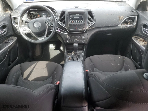 2019 Jeep Cherokee Latitude with VIN 1C4PJLCB6KD370553, listed as a Copart auction lot 51492295 with 72,458 mi miles and Salvage Title. Bid and sale history available at carsss.com. Image 8.