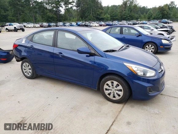 2015 Hyundai Accent GLS with VIN KMHCT4AE4FU886410, listed as a Copart auction lot 62561083 with 124,306 mi miles. Bid and sale history available at carsss.com. Image 4.