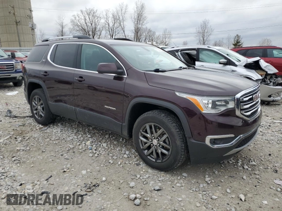 2017 GMC Acadia SLT with VIN 1GKKNMLS4HZ184532, listed as a Copart auction lot 51924485 with 123,437 mi miles and Clean Title. Bid and sale history available at carsss.com. Image 4.