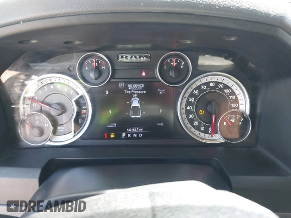 2016 Ram 1500 Big Horn with VIN 3C6RR7LT1GG201172, listed as a IAAI auction lot 41938436 with 122,163 mi miles and . Bid and sale history available at DreamBid. Image 7.