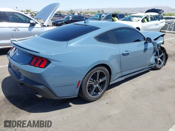 2024 Ford Mustang EcoBoost with VIN 1FA6P8THXR5140195, listed as a IAAI auction lot 42268566 with 11,032 mi miles and . Bid and sale history available at DreamBid. Image 4.