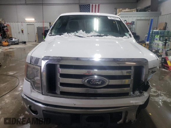 2011 Ford F-150 XL with VIN 1FTNF1CF5BKE04672, listed as a Copart auction lot 45192815 with 260,139 mi miles and Salvage Title. Bid and sale history available at DreamBid. Image 5.