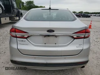 2017 Ford Fusion SE with VIN 3FA6P0HD3HR256602, listed as a Copart auction lot 55834485 with 157,495 mi miles and Clean title. Bid and sale history available at DreamBid. Image 6.