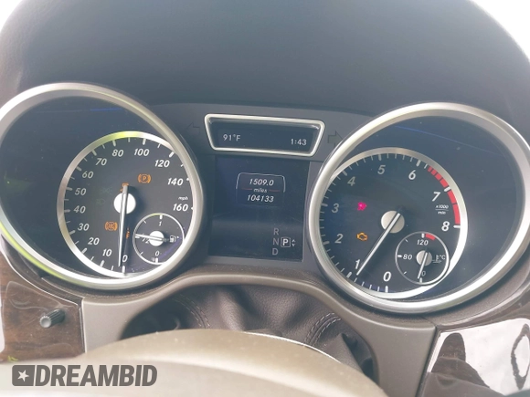 2015 Mercedes-Benz M 350 with VIN 4JGDA5JB2FA566851, listed as a IAAI auction lot 41968792 with 104,133 mi miles and . Bid and sale history available at DreamBid. Image 7.