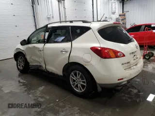 2009 Nissan Murano SL with VIN JN8AZ18W69W138729, listed as a Copart auction lot 45985445 with 210,232 mi miles and Salvage Title. Bid and sale history available at DreamBid. Image 2.