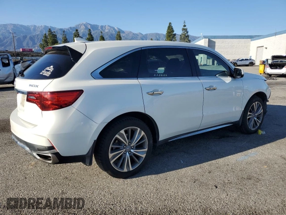2017 Acura MDX w/Technology Pkg with VIN 5FRYD3H53HB004595, listed as a Copart auction lot 46241585 with 82,898 mi miles and Salvage Title. Bid and sale history available at carsss.com. Image 3.
