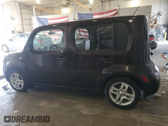 2012 Nissan Cube S with VIN JN8AZ2KR5CT254148, listed as a Copart auction lot 51456525 with 72,215 mi miles and Salvage Title. Bid and sale history available at DreamBid. Image 2.