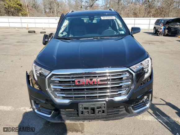 2024 GMC Terrain SLT with VIN 3GKALVEGXRL400845, listed as a Copart auction lot 50103035 with 285 mi miles and Salvage Title. Bid and sale history available at carsss.com. Image 5.