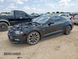 2017 Ford Mustang GT with VIN 1FA6P8CF7H5265510, listed as a Copart auction lot 59172315 with Not provided miles and Salvage title. Bid and sale history available at DreamBid. Image 1.
