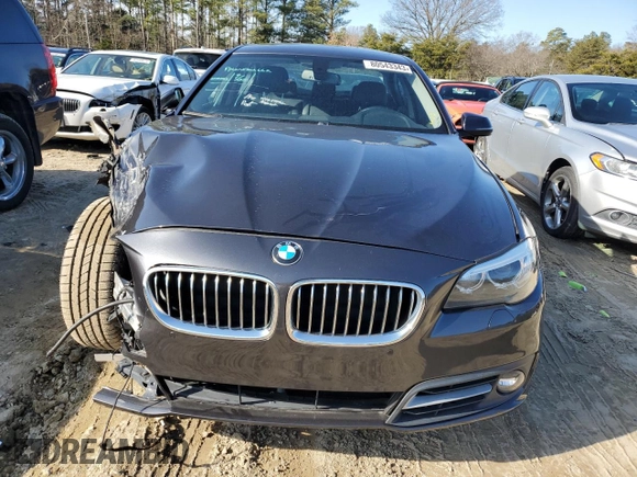 2016 BMW 5 Series 528i xDrive with VIN WBA5A7C54GG152400, listed as a Copart auction lot 80543343 with 74,579 mi miles and Salvage title. Bid and sale history available at DreamBid. Image 5.