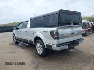 2011 Ford F-150 XLT with VIN 1FTFW1ET8BFD18868, listed as a IAAI auction lot 41971839 with 266,627 mi miles. Bid and sale history available at carsss.com. Image 3.