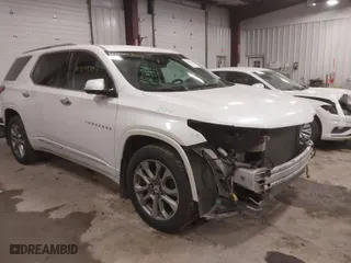 2018 Chevrolet Traverse Premier with VIN 1GNEVJKW5JJ169268, listed as a IAAI auction lot 41299309 with 115,423 mi miles. Bid and sale history available at carsss.com. Image 1.
