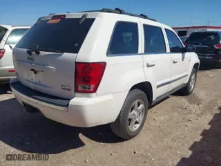 2006 Jeep Grand Cherokee Limited with VIN 1J4HR58276C362453, listed as a IAAI auction lot 41778855 with NaN miles. Bid and sale history available at carsss.com. Image 4.