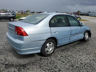2004 Honda Civic with VIN JHMES96684S017346, listed as a Copart auction lot 51012545 with 171,968 mi miles and Salvage Title. Bid and sale history available at DreamBid. Image 3.