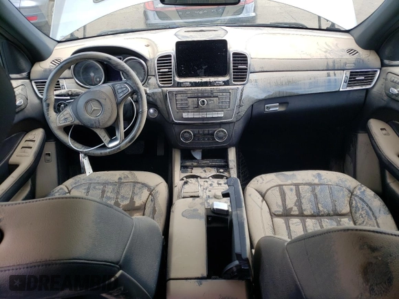 2017 Mercedes-Benz GLS 450 with VIN 4JGDF6EE5HA981130, listed as a Copart auction lot 68525144 with Not Provided miles and Salvage Title. Bid and sale history available at DreamBid. Image 8.