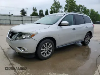 2015 Nissan Pathfinder S z VIN 5N1AR2MN2FC621609, wystawiony jako Copart lot #56660325 z przebiegiem 150 730 mil mil oraz Czysty tytuł • Clean title. Historia ofert i sprzedaży dostępna na DreamBid. Obrazek 1.