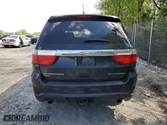2012 Dodge Durango Citadel z VIN 1C4SDJET4CC147513, wystawiony jako Copart lot #56236205 z przebiegiem 125 983 mil mil oraz Szkoda całkowita • Salvage title. Historia ofert i sprzedaży dostępna na DreamBid. Obrazek 6.