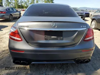 2019 Mercedes-Benz E-Class AMG E 53 with VIN WDDZF6BB0KA584278, listed as a Copart auction lot 54466284 with 54,667 mi miles and Salvage Title. Bid and sale history available at carsss.com. Image 6.