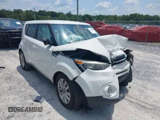 2017 Kia Soul + with VIN KNDJP3A56H7478406, listed as a IAAI auction lot 40045022 with 126,961 mi miles. Bid and sale history available at carsss.com. Image 1.