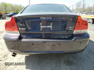 2008 Volvo S60 2.5T with VIN YV1RH592882702689, listed as a Copart auction lot 52384555 with 95,634 mi miles and Salvage Title. Bid and sale history available at carsss.com. Image 6.