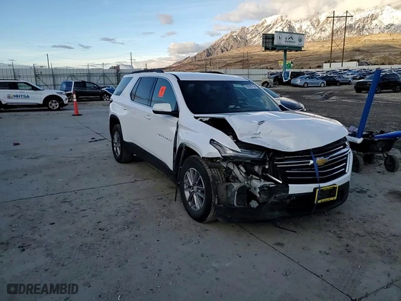2022 Chevrolet Traverse LT Leather with VIN 1GNEVHKW6NJ105044, listed as a Copart auction lot 86895754 with 0 mi miles and Salvage Title. Bid and sale history available at carsss.com. Image 11.