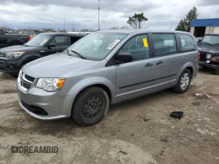 2015 Dodge Grand Caravan American Value with VIN 2C4RDGBGXFR532188, listed as a Copart auction lot 53442725 with 162,826 mi miles and Clean Title. Bid and sale history available at DreamBid. Image 1.