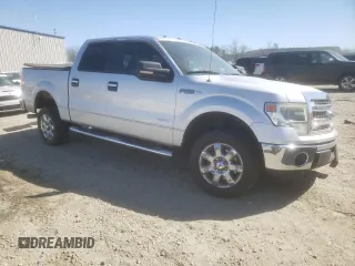 2014 Ford F-150 XL with VIN 1FTFW1CT7EFA23073, listed as a Copart auction lot 47411935 with 146,314 mi miles and Salvage Title. Bid and sale history available at carsss.com. Image 4.