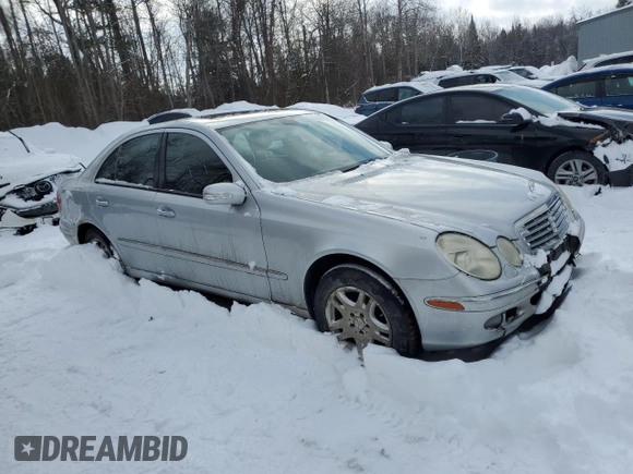 2003 Mercedes-Benz E-Class 3.2L with VIN WDBUF65J43A080257, listed as a Copart auction lot 44953345 with 257,848 mi miles and Clean Title. Bid and sale history available at carsss.com. Image 4.