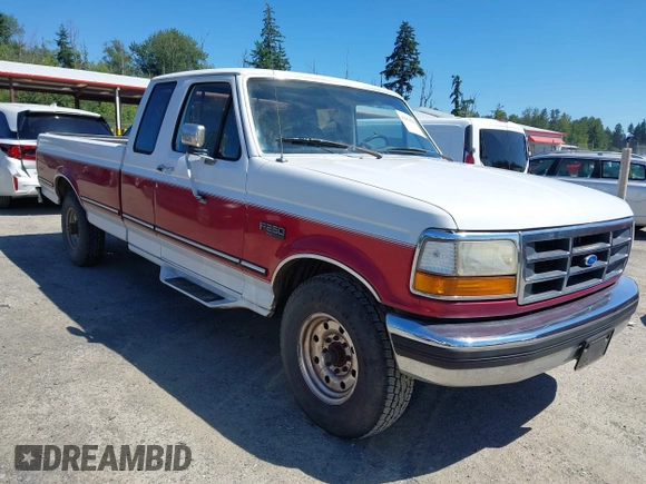 1995 Ford F-250 with VIN 1FTHX25G9SKC21619, listed as a IAAI auction lot 42614230 with 226,317 mi miles and . Bid and sale history available at DreamBid. Image 1.