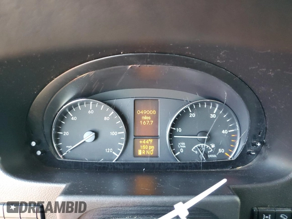2018 Mercedes-Benz Sprinter with VIN WD4FE7CD5JP631179, listed as a Copart auction lot 42374965 with 49,000 mi miles and Salvage Title. Bid and sale history available at DreamBid. Image 9.