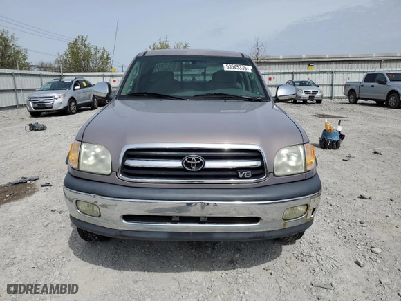 2002 Toyota Tundra SR5 with VIN 5TBBT44132S331903, listed as a Copart auction lot 53545335 with 104,186 mi miles and Clean Title. Bid and sale history available at carsss.com. Image 5.
