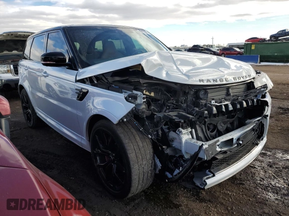 2022 Land Rover Range Rover Sport SVR z VIN SALWZ2RE3NA228966, wystawiony jako Copart lot #42613085 z przebiegiem 14 449 mil mil oraz Szkody całkowita. Historia ofert i sprzedaży dostępna na DreamBid. Obrazek 4.