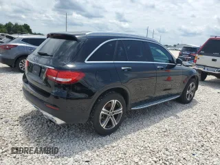 2019 Mercedes-Benz GLC 300 with VIN WDC0G4JBXKV144495, listed as a Copart auction lot 56425665 with 41,687 mi miles and Salvage title. Bid and sale history available at DreamBid. Image 3.