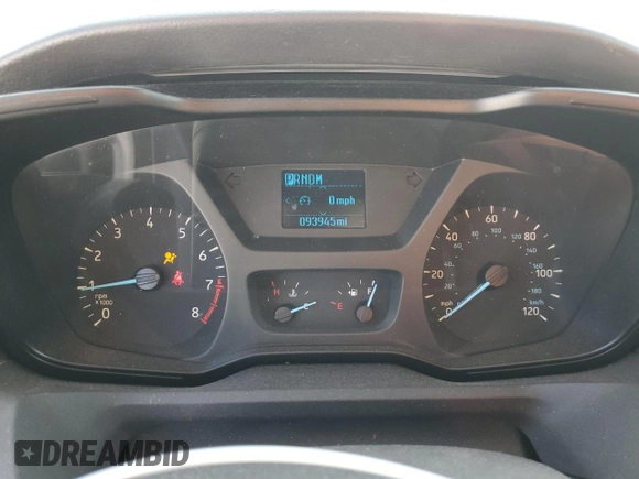 2016 Ford Transit Cargo z VIN 1FTYR1ZMXGKA70849, wystawiony jako Copart lot #50948045 z przebiegiem 93 945 mil mil oraz Szkoda całkowita • Salvage title. Historia ofert i sprzedaży dostępna na DreamBid. Obrazek 9.