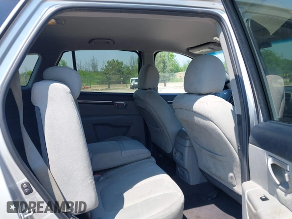 2009 Hyundai Santa Fe SE with VIN 5NMSH73E69H233055, listed as a IAAI auction lot 42454100 with 209,036 mi miles and . Bid and sale history available at DreamBid. Image 8.