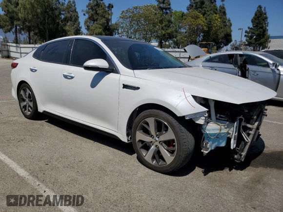 2018 Kia Optima SX with VIN 5XXGW4L21JG248467, listed as a Copart auction lot 62944715 with 55,829 mi miles and Salvage title. Bid and sale history available at DreamBid. Image 4.