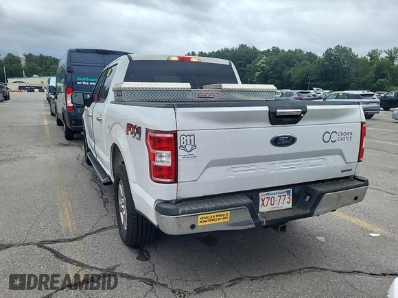 2018 Ford F-150 XL with VIN 1FTEW1EP1JKE55493, listed as a IAAI auction lot 42666714 with 104,452 mi miles and . Bid and sale history available at DreamBid. Image 35.