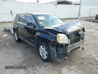 2015 GMC Terrain SLE z VIN 2GKALMEK1F6291500, wystawiony jako IAAI lot #42060767 z przebiegiem 204 457 mil mil oraz . Historia ofert i sprzedaży dostępna na DreamBid. Obrazek 1.