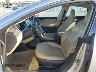 2013 Tesla Model S with VIN 5YJSA1DNXDFP04134, listed as a Copart auction lot 80529844 with 150,560 mi miles and Clean title. Bid and sale history available at DreamBid. Image 7.
