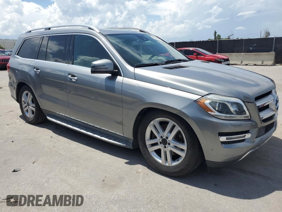 2014 Mercedes-Benz GL 450 with VIN 4JGDF7CE9EA387368, listed as a Copart auction lot 60575045 with 143,803 mi miles and Clean title. Bid and sale history available at DreamBid. Image 4.