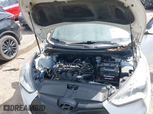 2014 Hyundai Veloster with VIN KMHTC6AD1EU217707, listed as a IAAI auction lot 41718176 with 191,306 mi miles. Bid and sale history available at carsss.com. Image 10.